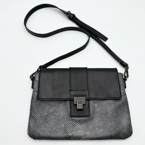 Liebeskind Berlin Kristy Metallic Snake Crossbody Clutch Bag